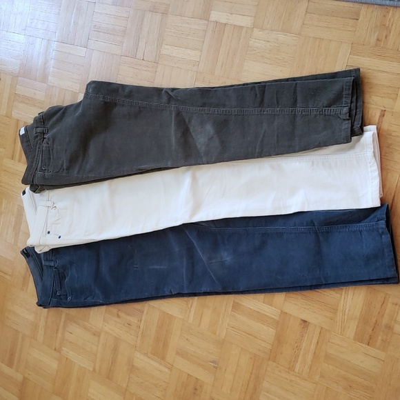 Joe Fresh lot of 3 slim low rise corduroy jeans. - Picture 2 of 16